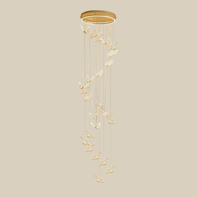 Olivia Pendant Light with Butterfly Design