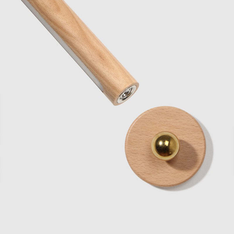 Ozawa wood wall lamp detachable magnetic mount