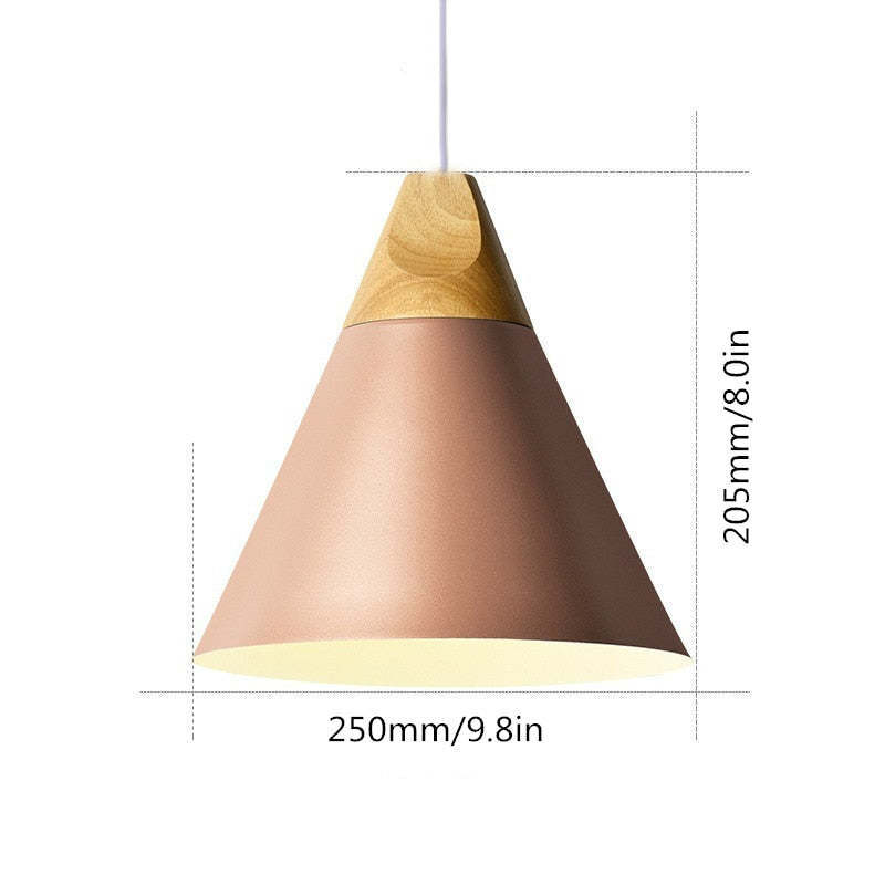 Morandi pendant light dimensions: 250mm x 205mm, Lassola lighting