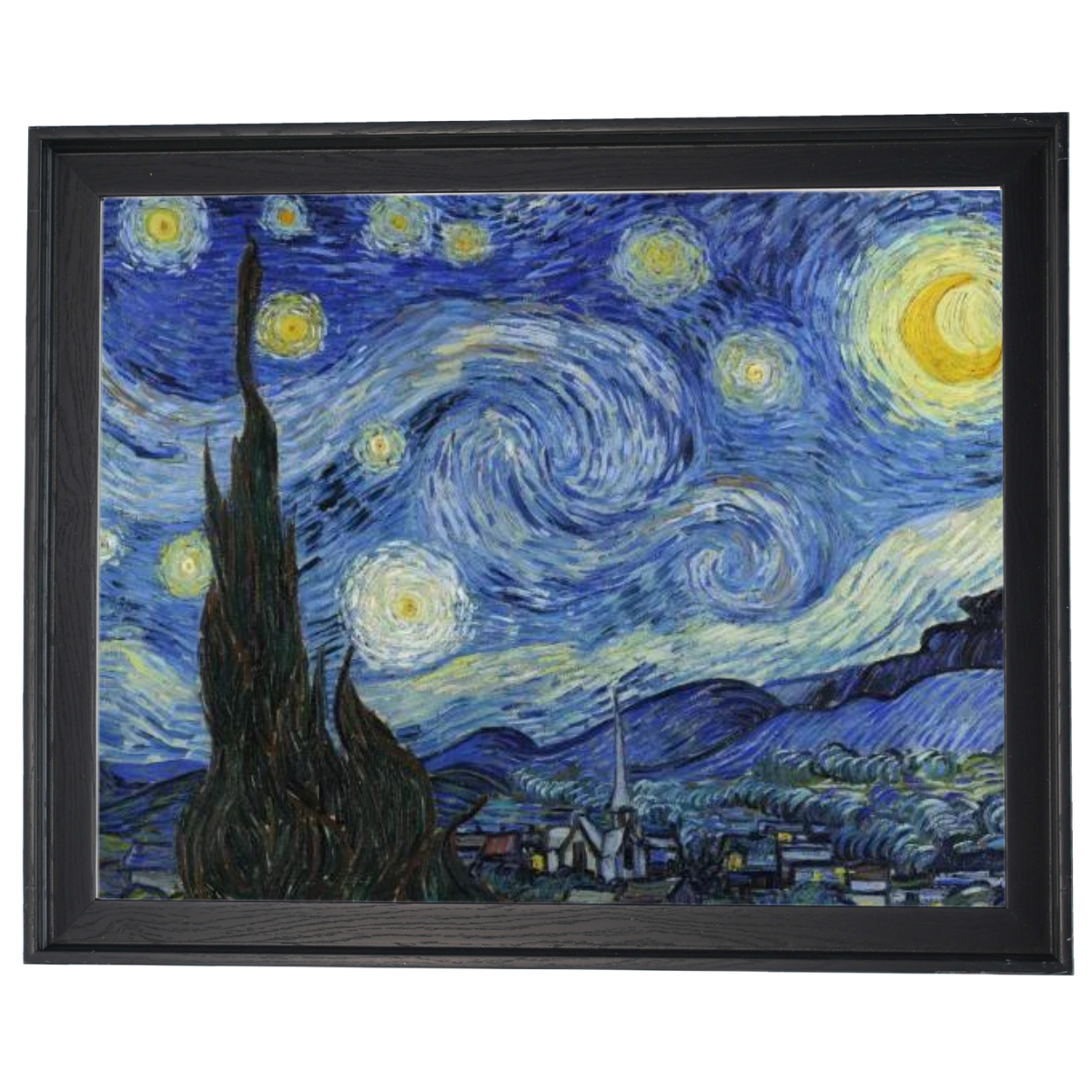 Van Gogh's The Starry Night framed art reproduction