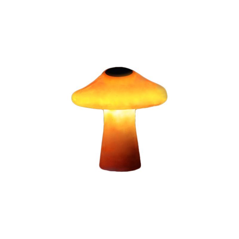 Orange Pena Mushroom Outdoor Light by Las Sola