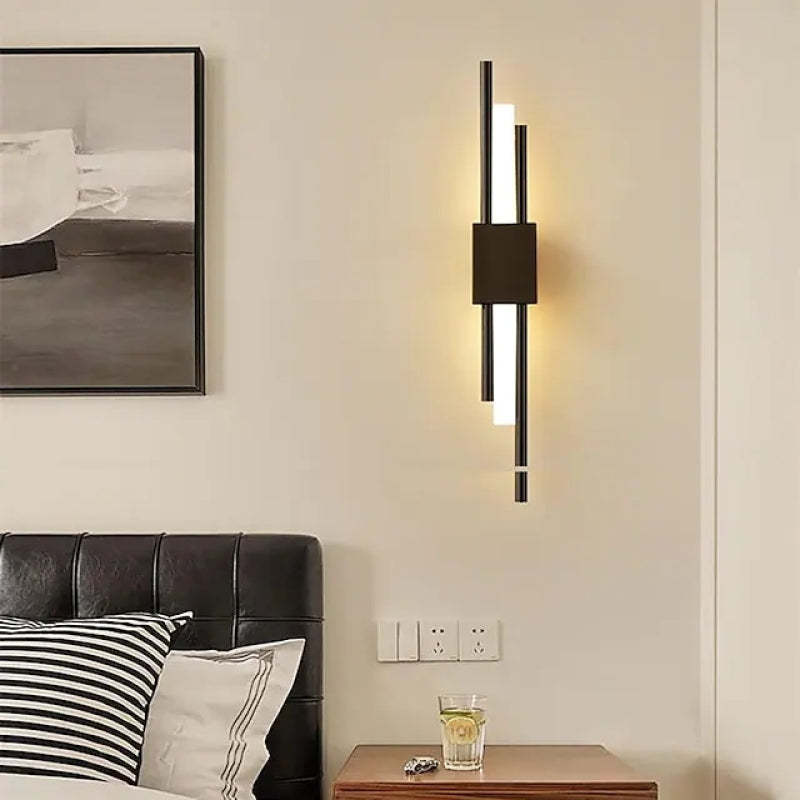 Alana LED wall lamp: modern lighting for bedroom, living room.