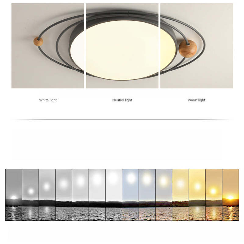 Quinn ceiling light, adjustable color temperature