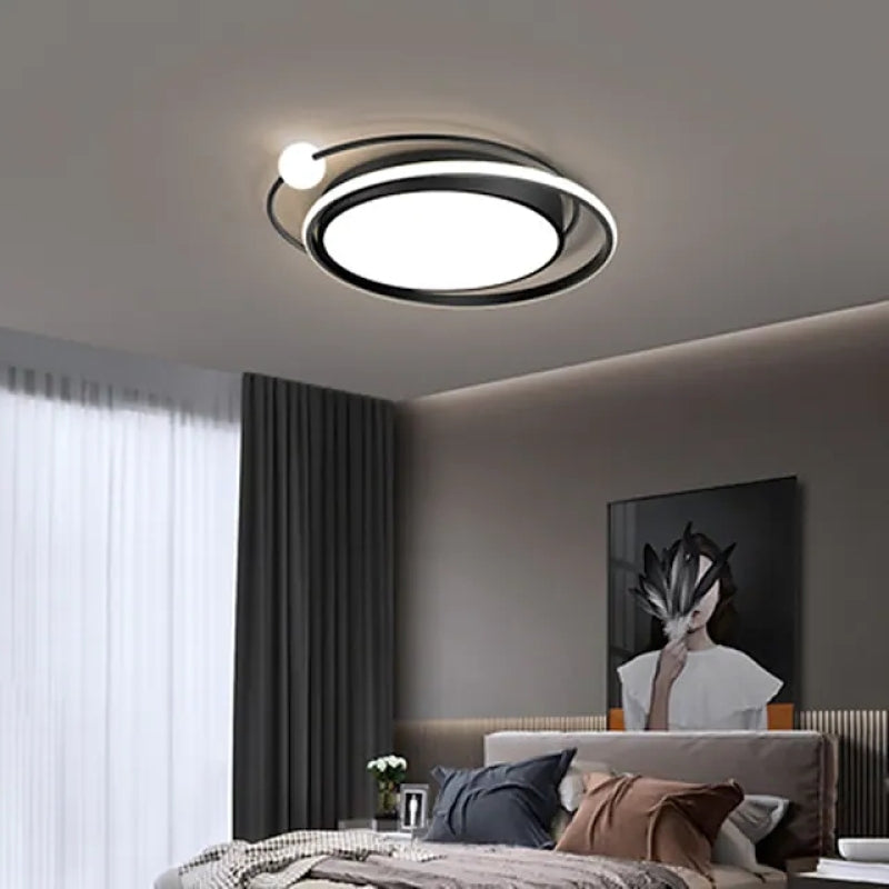 Lacey modern ceiling light in bedroom