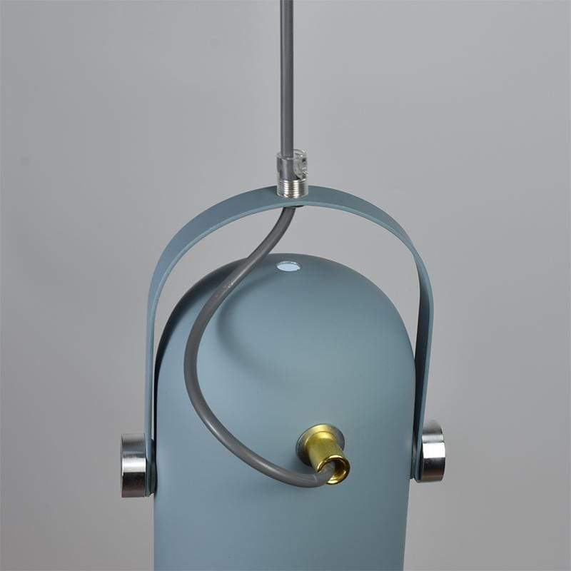 Morandi Style Blue Pendant Light Detail