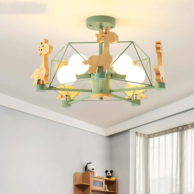 Giraffe LED Flush Mount Ceiling Light