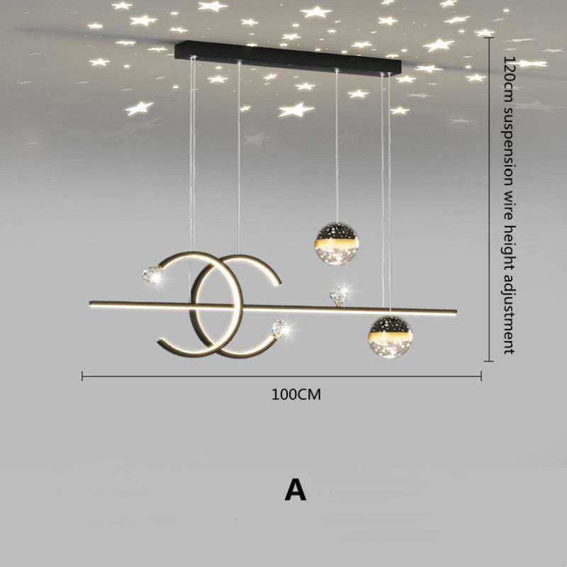 Madina Globe Pendant Light - Dimension and Suspension Wire Height