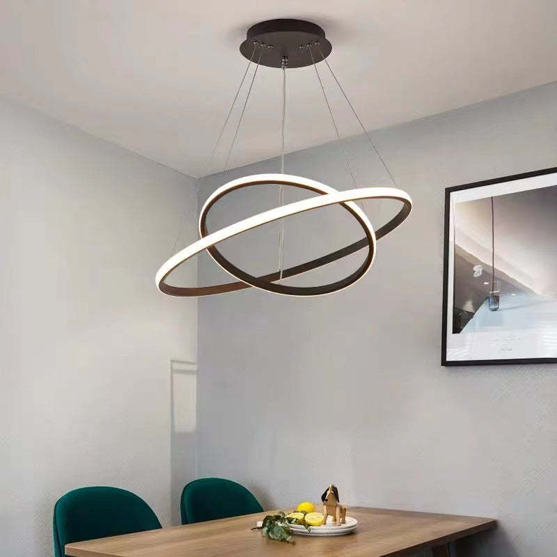 Arisha Ring Pendant Light over Table - Las Sola