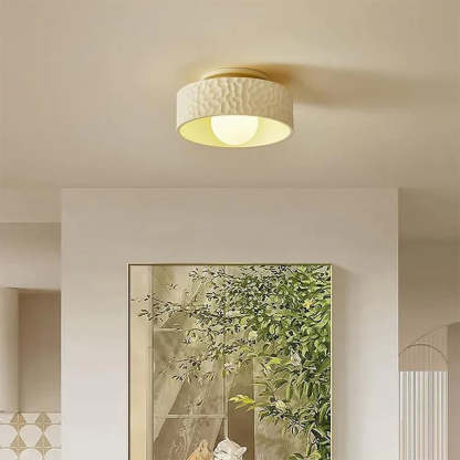 Bella Flush Mount LED Ceiling Light in Living Room