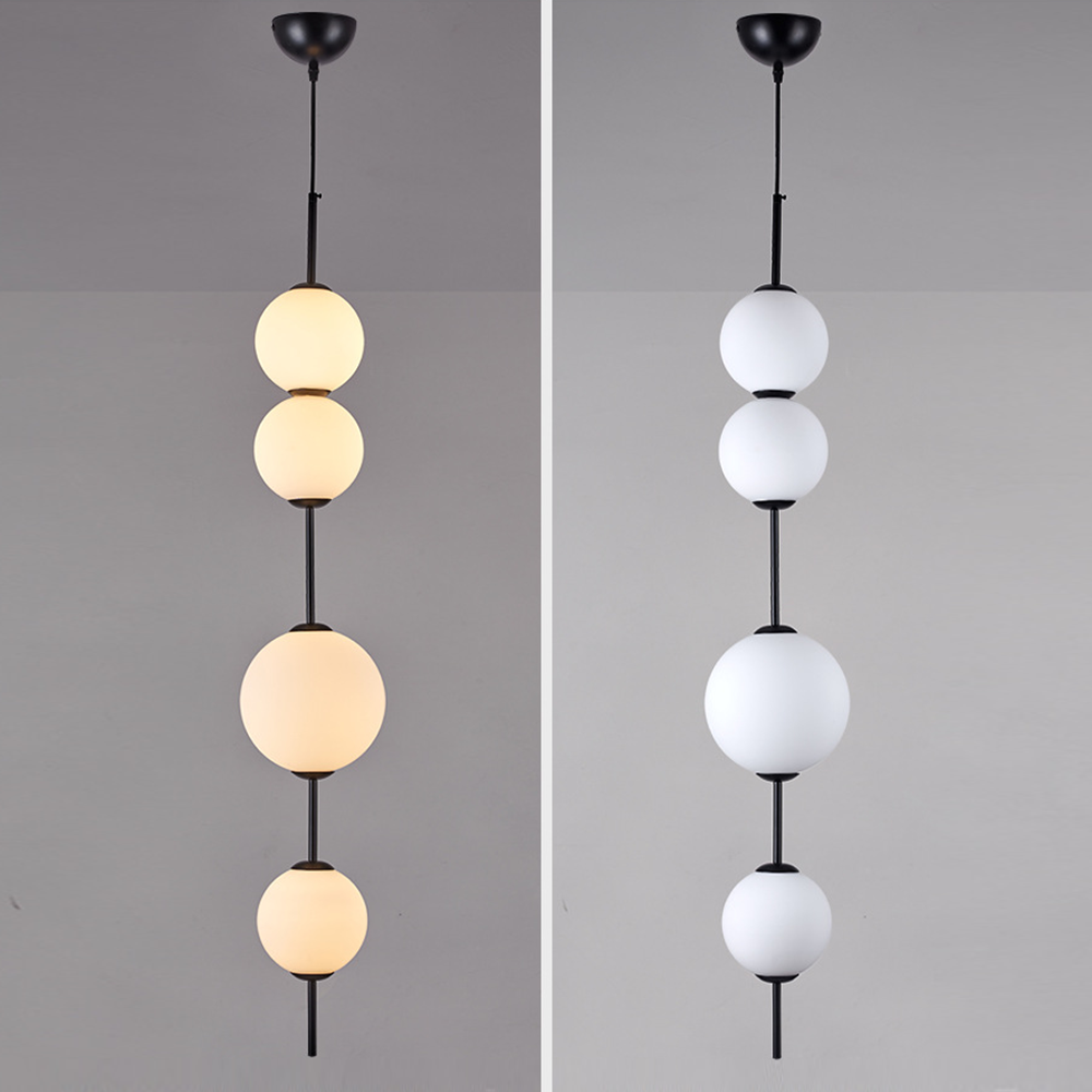 Valentina pendant light with warm and cool light options