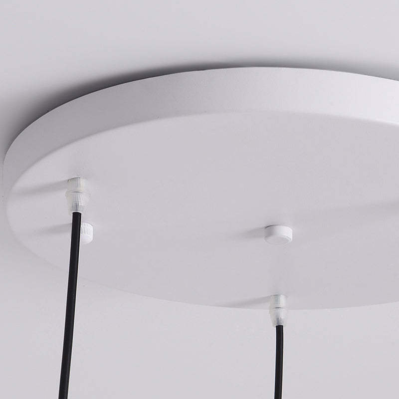 Morandi pendant light ceiling mount detail