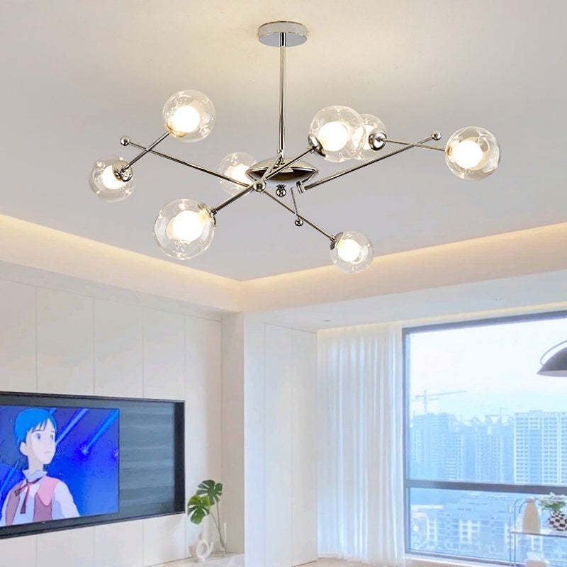 Valentina Modern LED Chandelier in Living Room