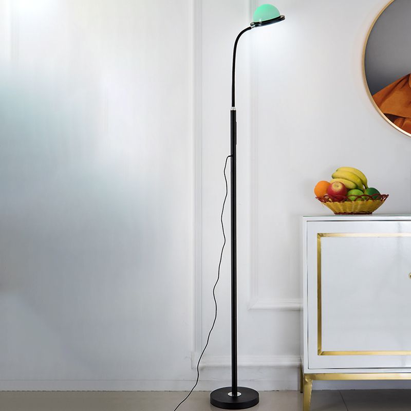 Eryn Modern Globe Floor Lamp in Room
