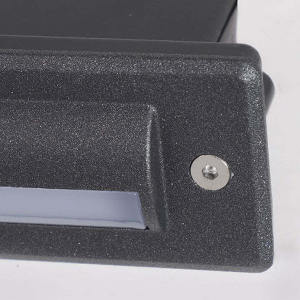 Close-up of Orr Metal Step Light Detail