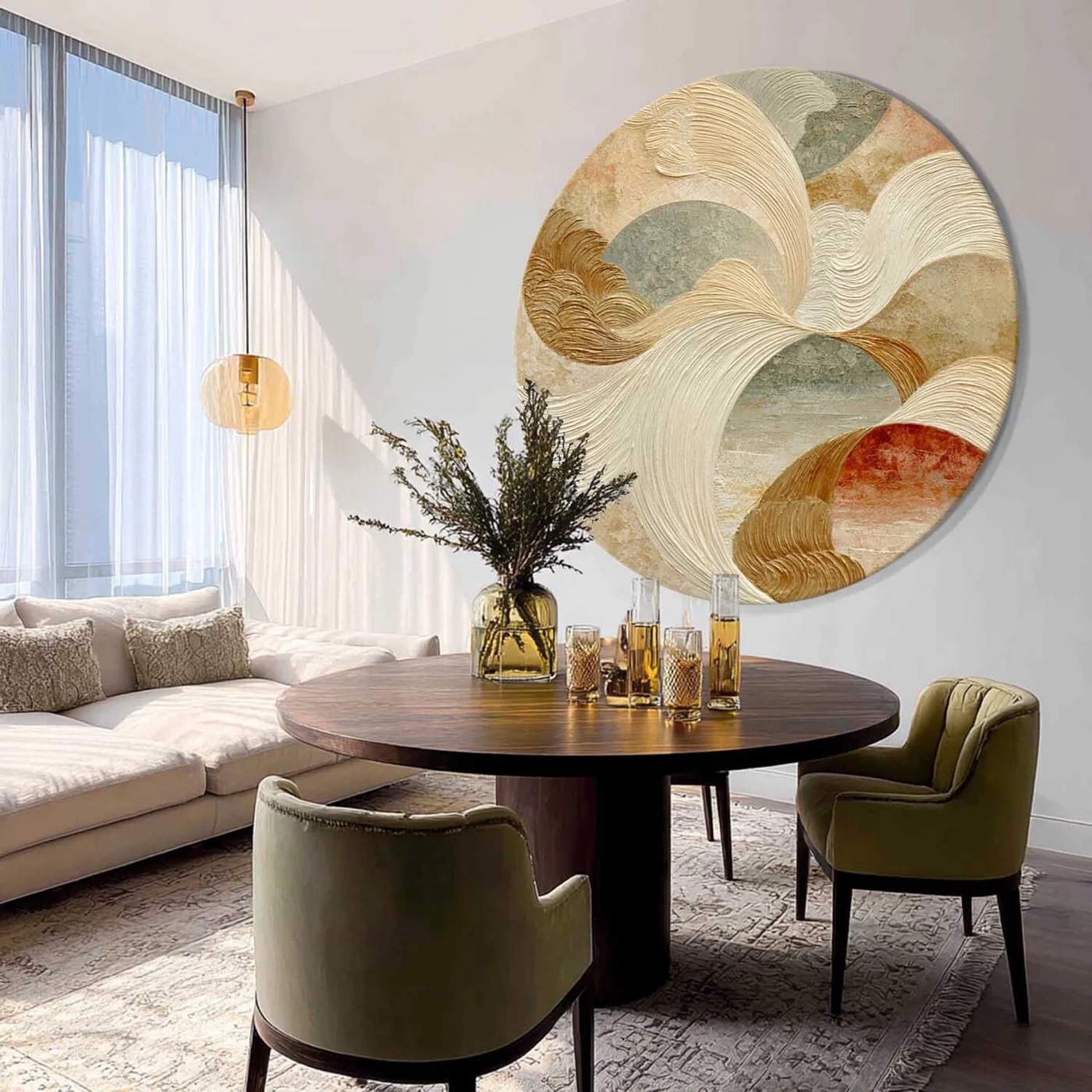 Round Wall Art #MS295