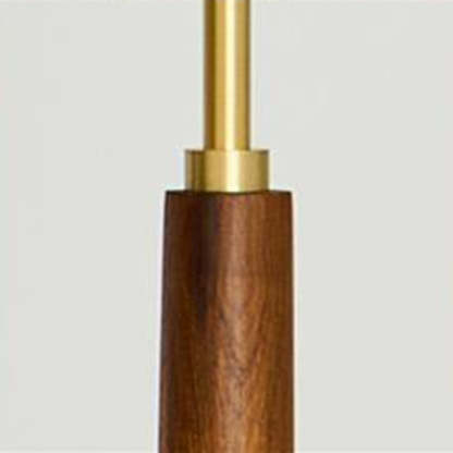 Ozawa Simple Walnut/Metal/Fabric, Table/Floor Lamp, Living Room