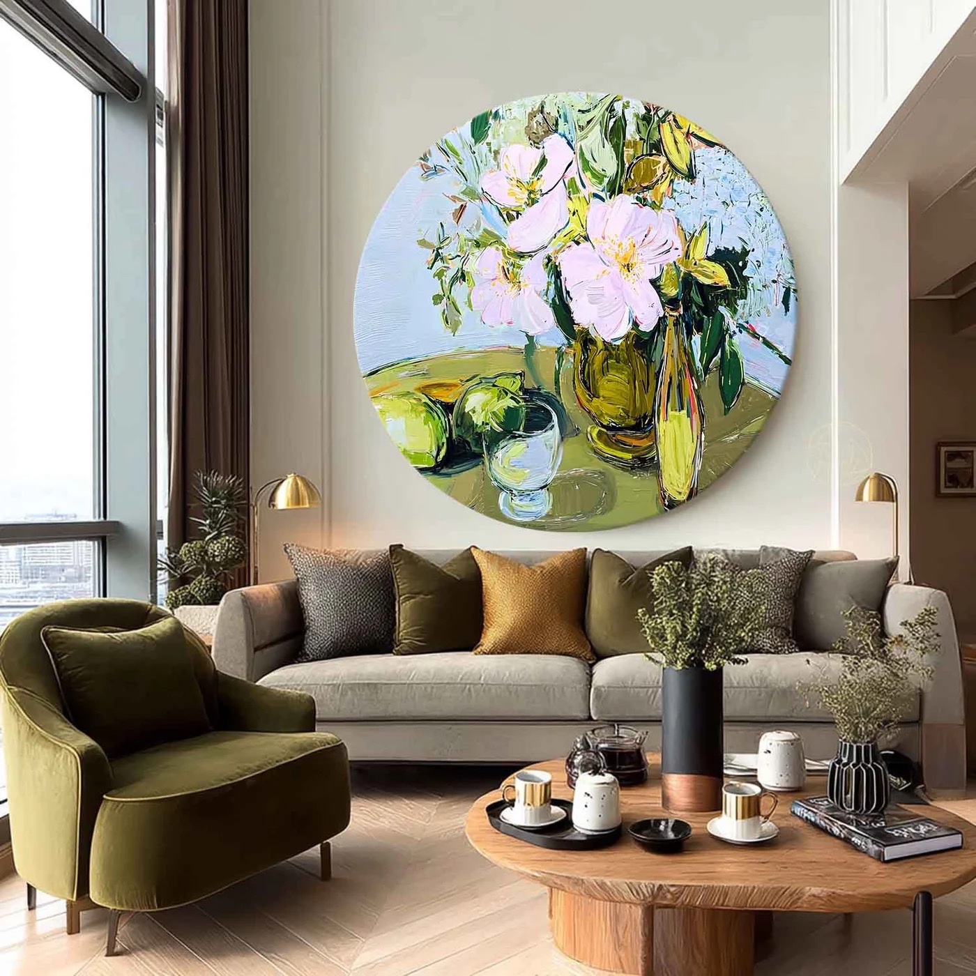 Round Wall Art #MS233