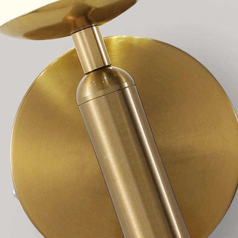 Valentina Wall Lamp gold finish detail
