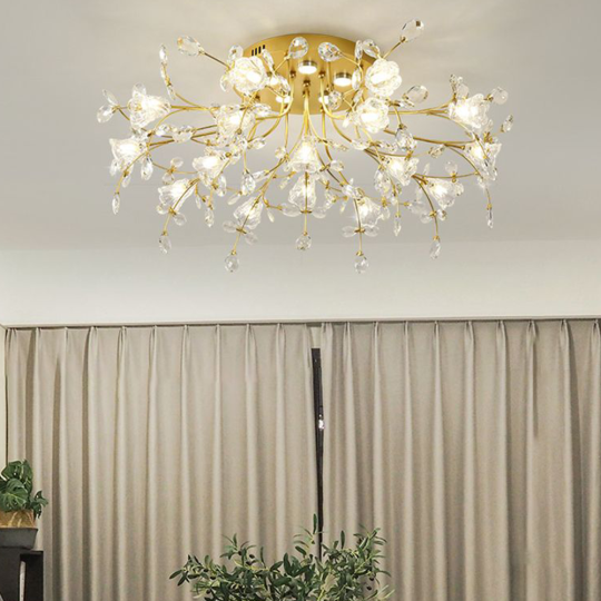 large flush mount ceiling light