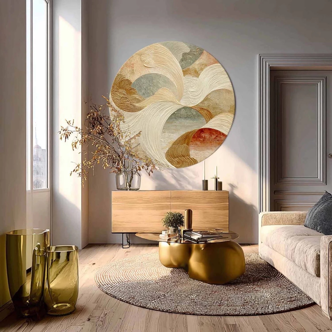 Round Wall Art #MS295