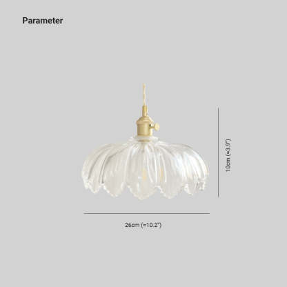 Hailie Art Deco Pendant Light dimensions: 26cm wide, 10cm high.
