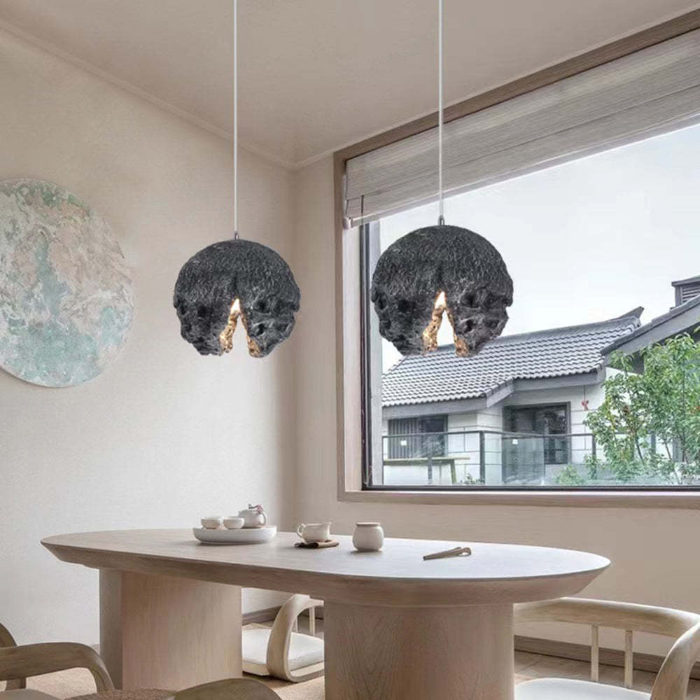 Byers Industrial Pendant Light in Dining Room