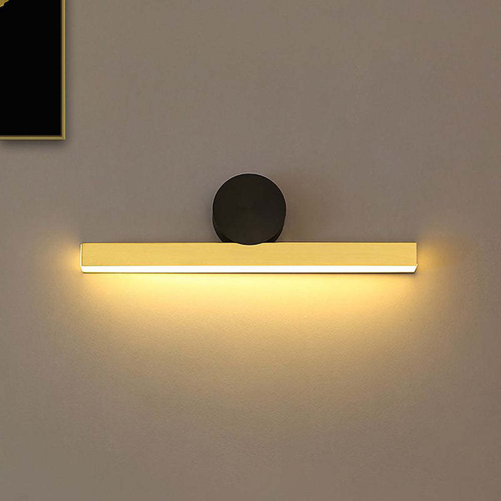 Modern Edge Wall Lamp with Warm Light, Bedroom Lighting