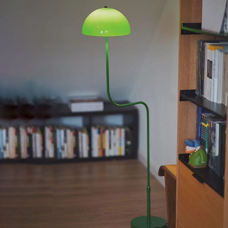 Green Salgado floor lamp in a home interior