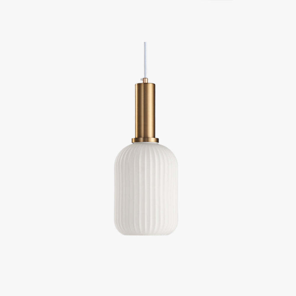 Hailie modern glass pendant light for bedroom