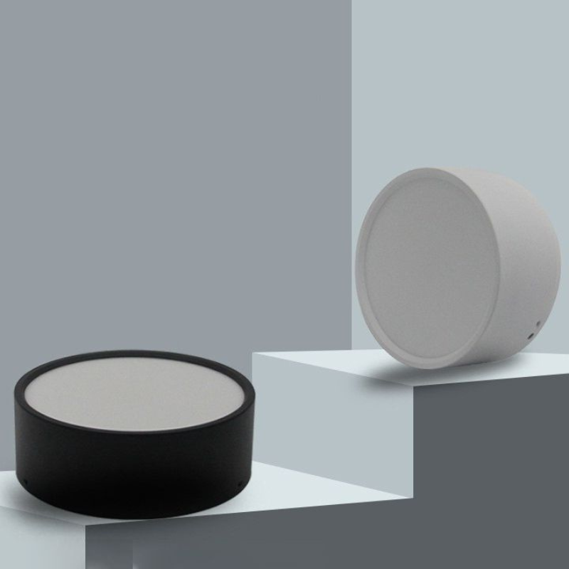 Quinn Flush Mount Ceiling Light - Modern design, black and grey options