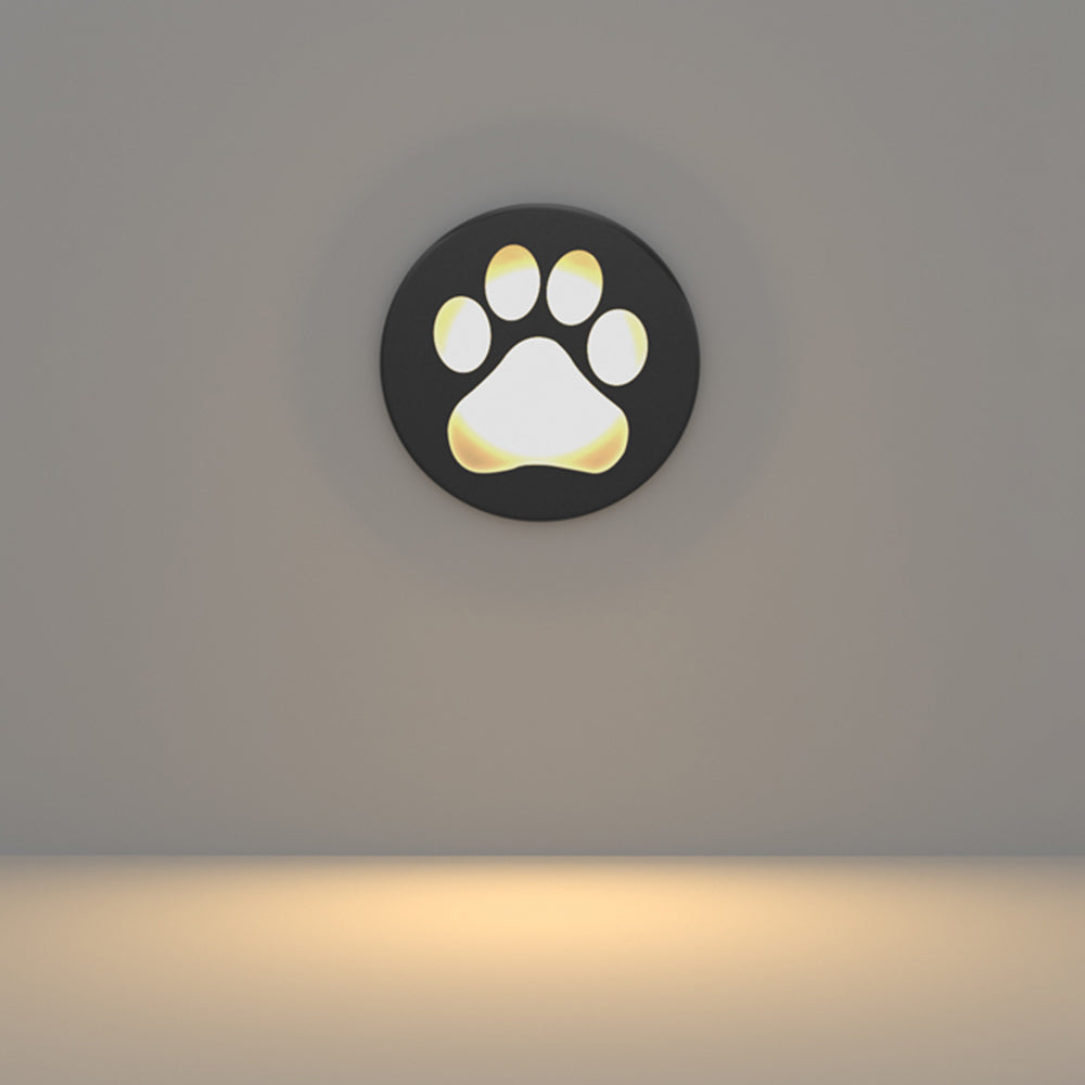 Minori cat paw outdoor ground light, garden lighting