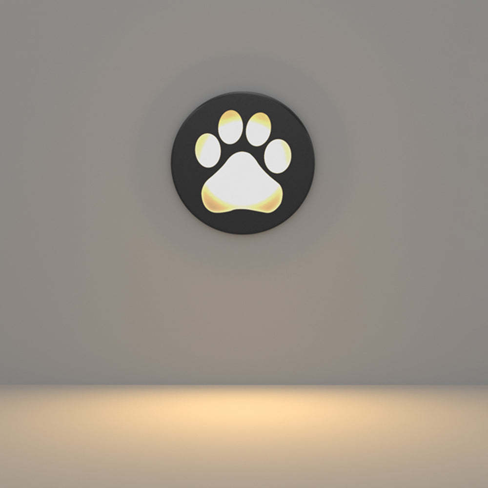 Minori cat paw outdoor ground light, garden lighting