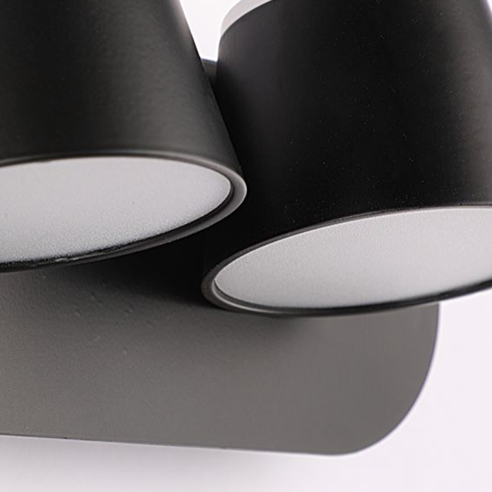 Close-up of Cooley Modern Wall Lamp Cylindrical Shade