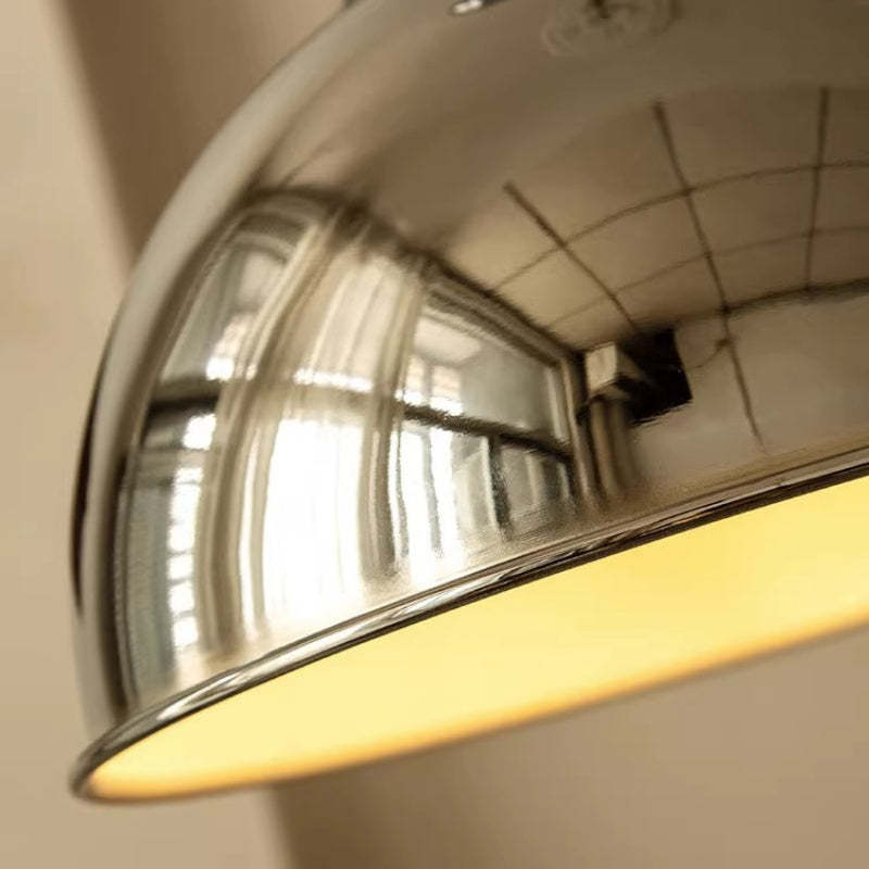Chrome Alessio LED Pendant Light - Industrial Lighting Fixture