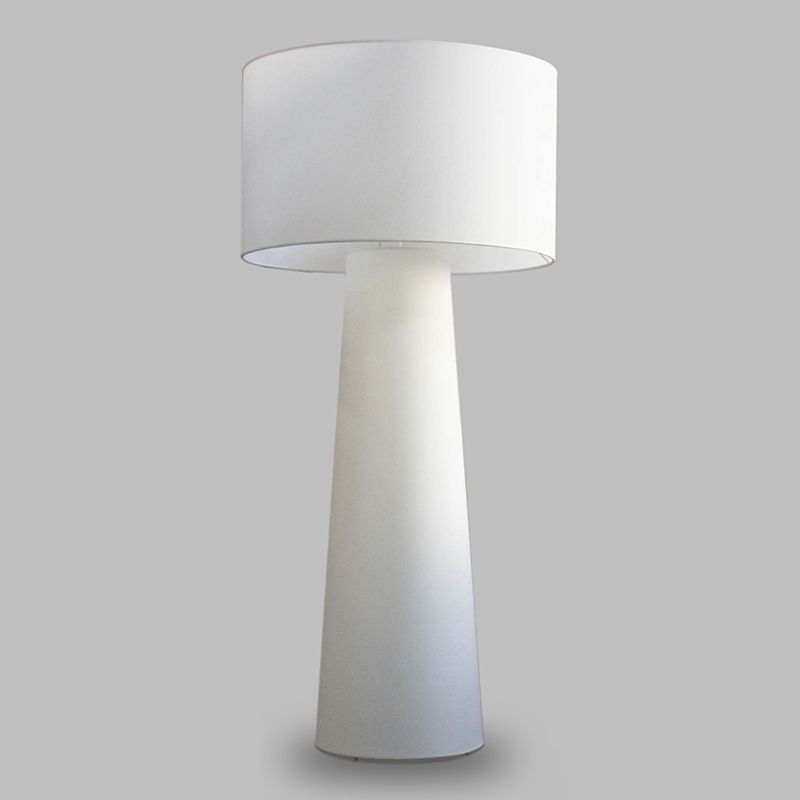 Eryn fabric floor lamp. Modern lighting by Las Sola.