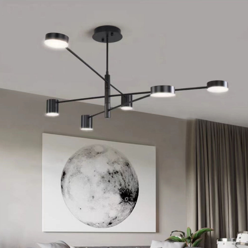 Weiss Pendant Light Branch Industrial Metal Bedroom