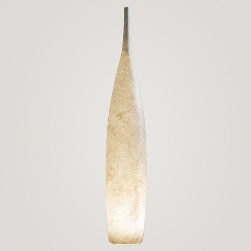Byers resin bottle floor lamp, Las Sola lighting