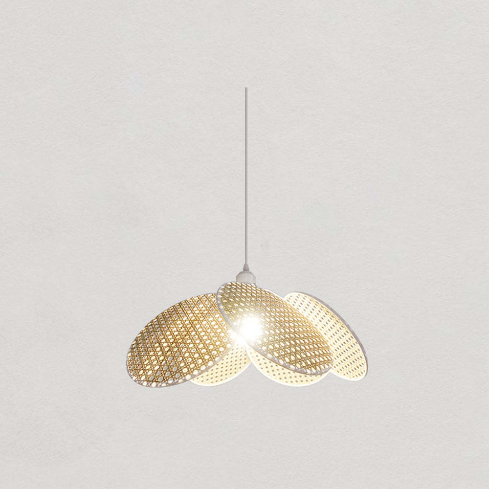 Ritta Willow Rattan Pendant Light - Las Sola Lighting