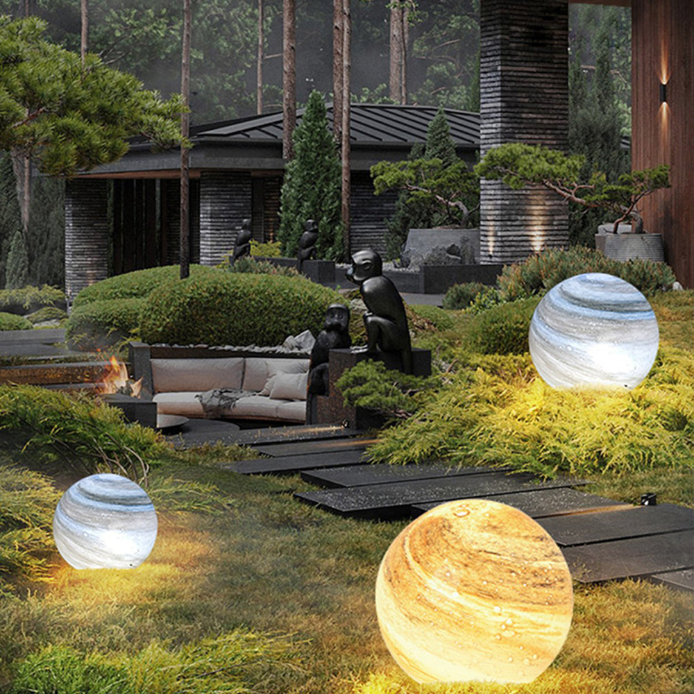 Elif Solar Ground Lights - Outdoor Garden Decor