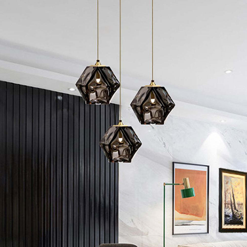 Hailie Modern Glass Pendant Lights, modern home decor lighting