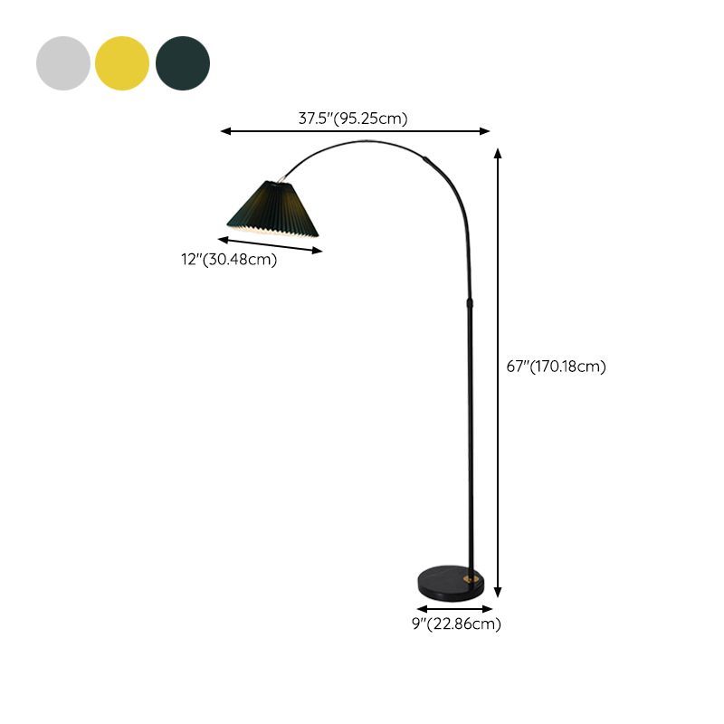 Eryn Floor Lamp - Dimensions and Color Options