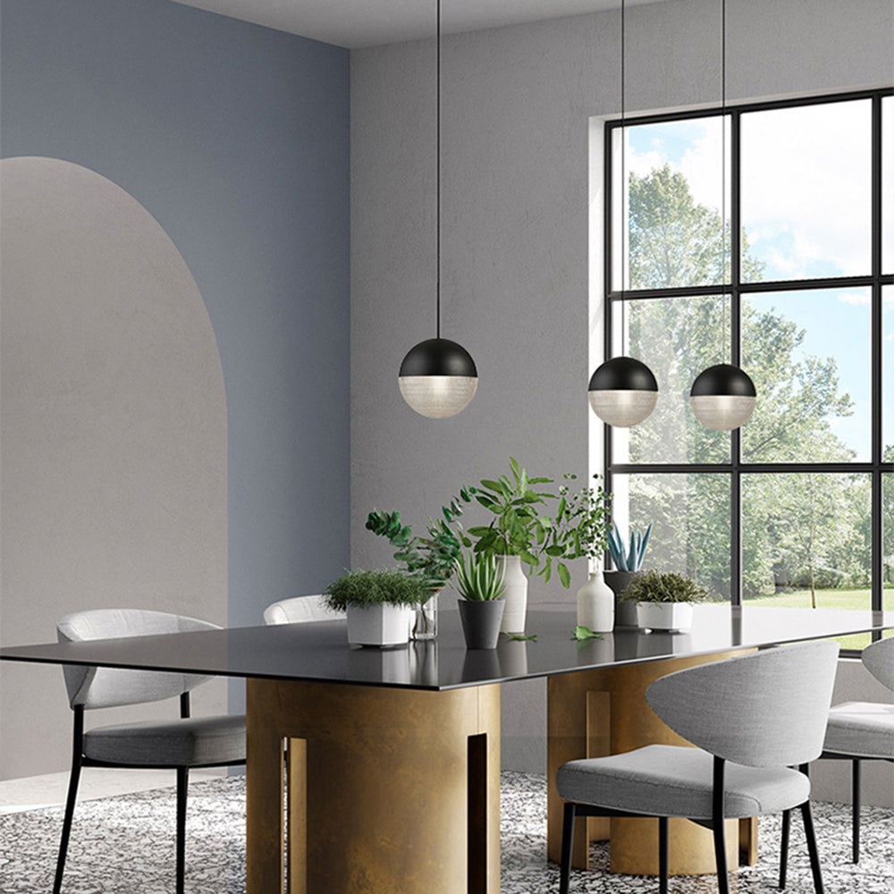 Dining room featuring Hailie Pendant Lights