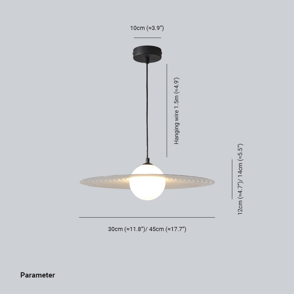 Cairns Pendant Light Dimensions