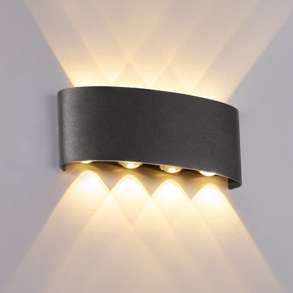 Orr Modern Simple Metal  Fixtures Up And Down LED Light Wall Lamp