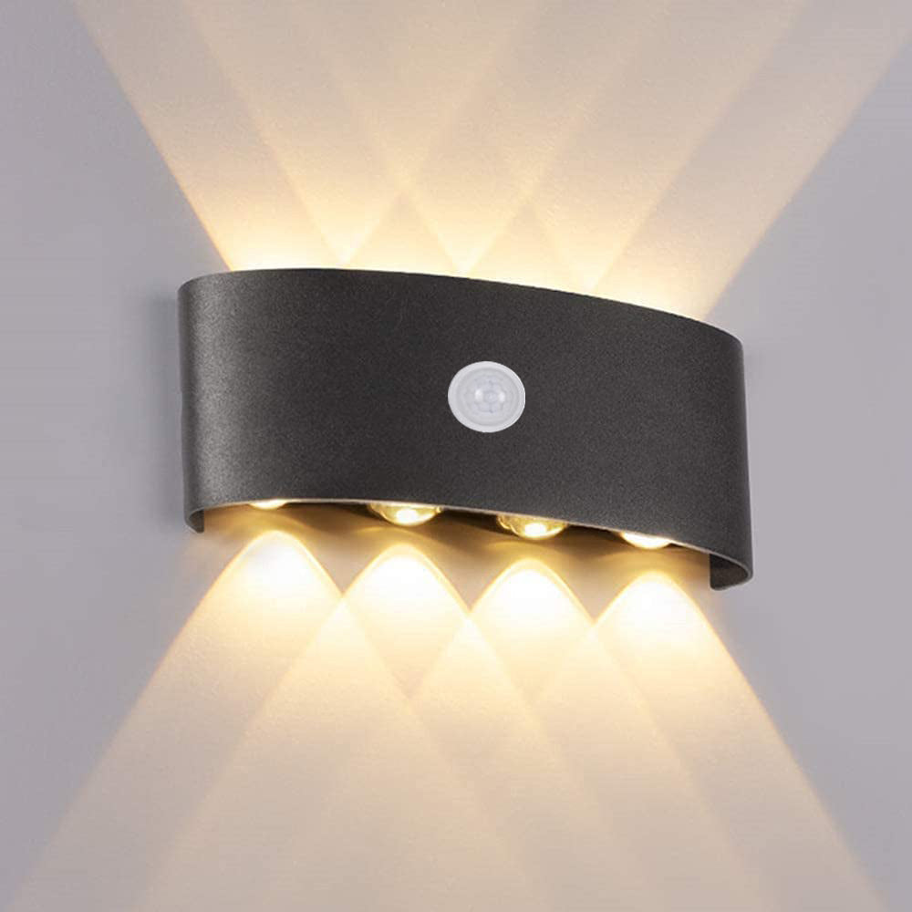 Orr Modern Simple Metal  Fixtures Up And Down LED Light Wall Lamp
