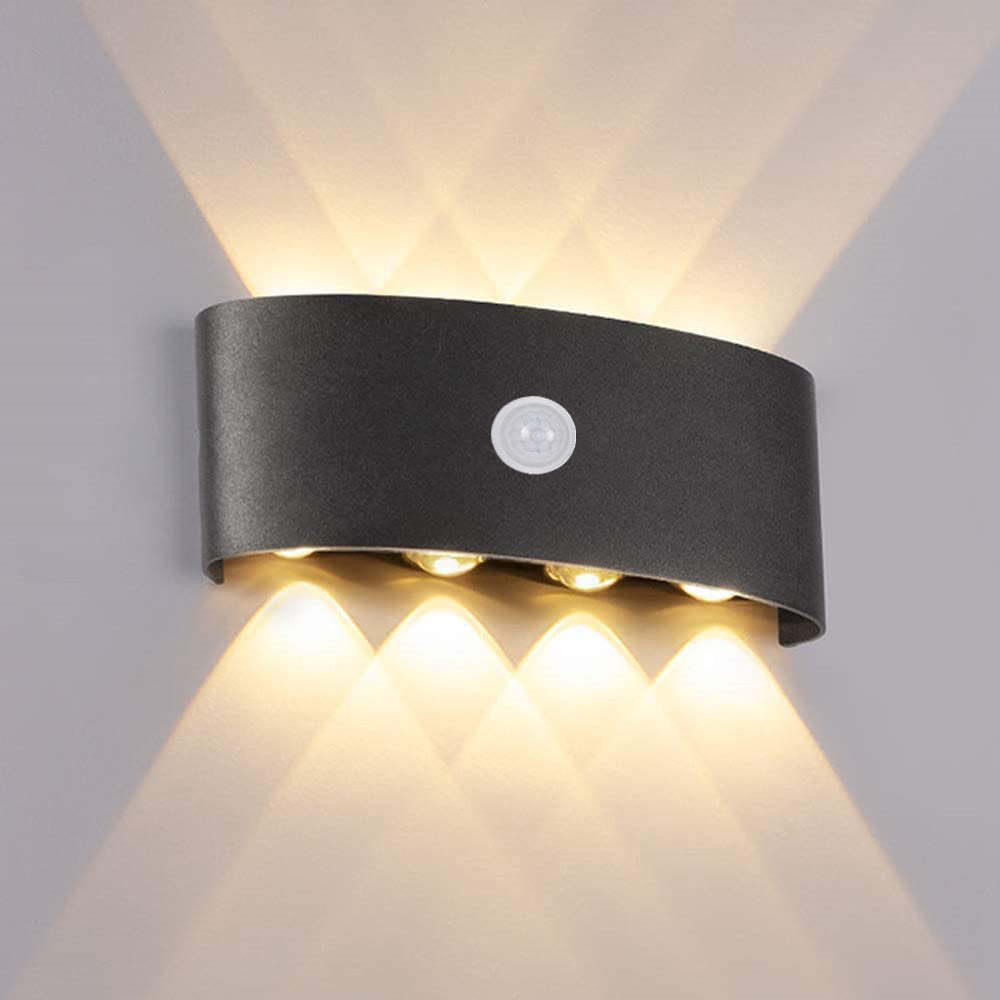 Orr Modern Simple Metal Fixtures Up And Down LED Light Wall Lamp