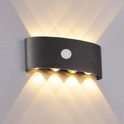 Orr Modern Simple Metal  Fixtures Up And Down LED Light Wall Lamp