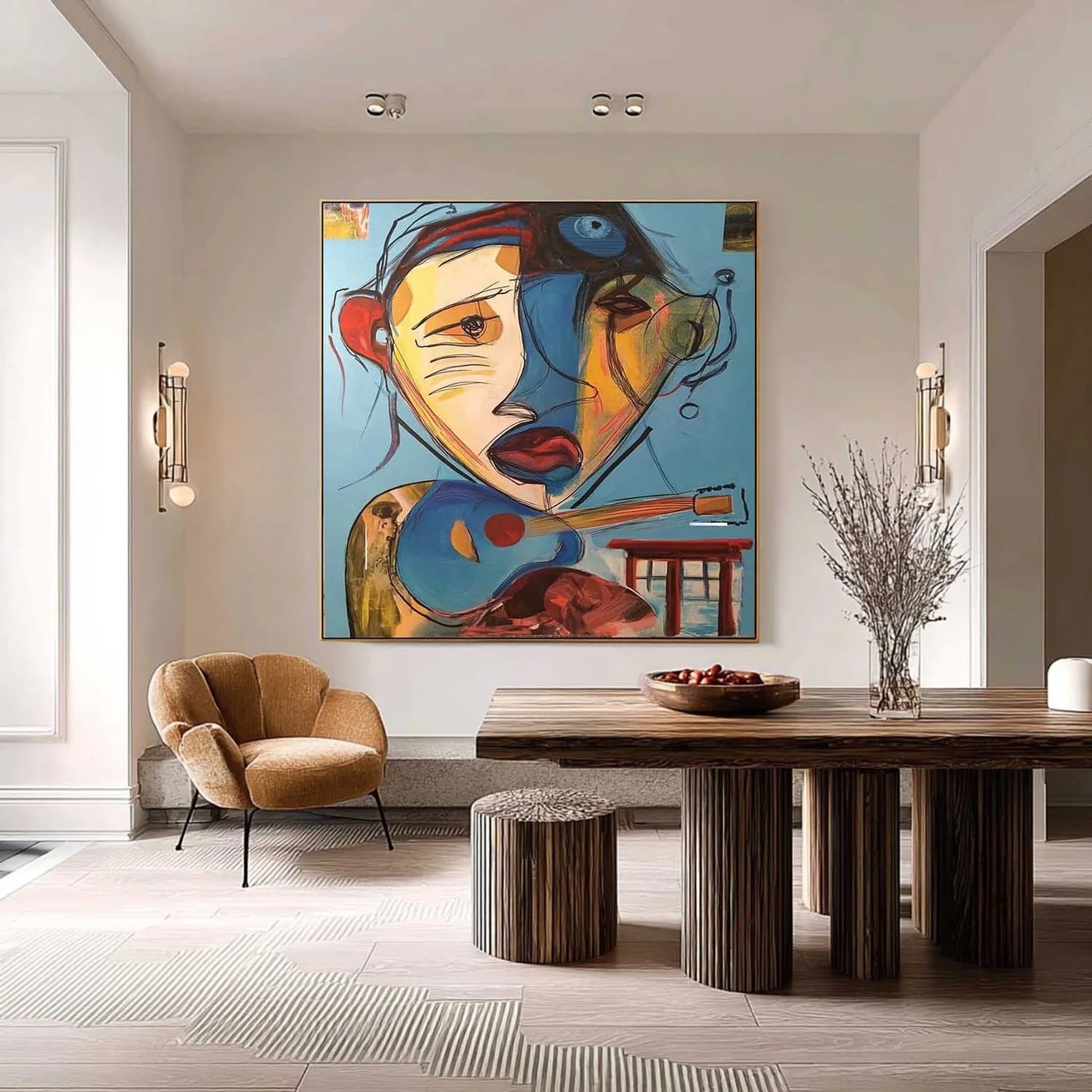 Abstract Colorful Art #MS175