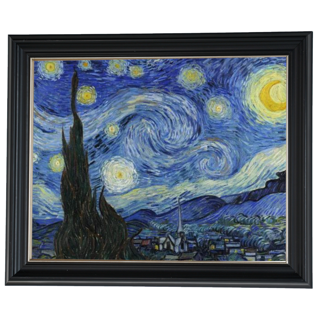 Van Gogh's Starry Night framed oil painting reproduction