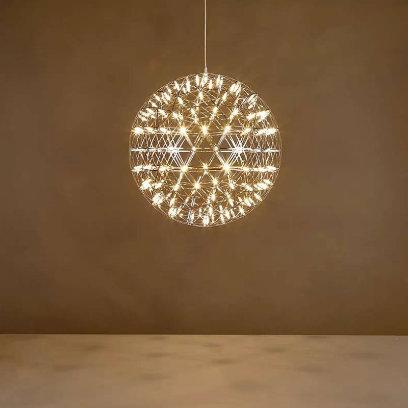 Lowry Art Deco Orb Pendant Light